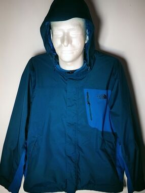 The North Face Men's Varius Guide Jacket Size Medium In Monster Blue/Cosmic Blue